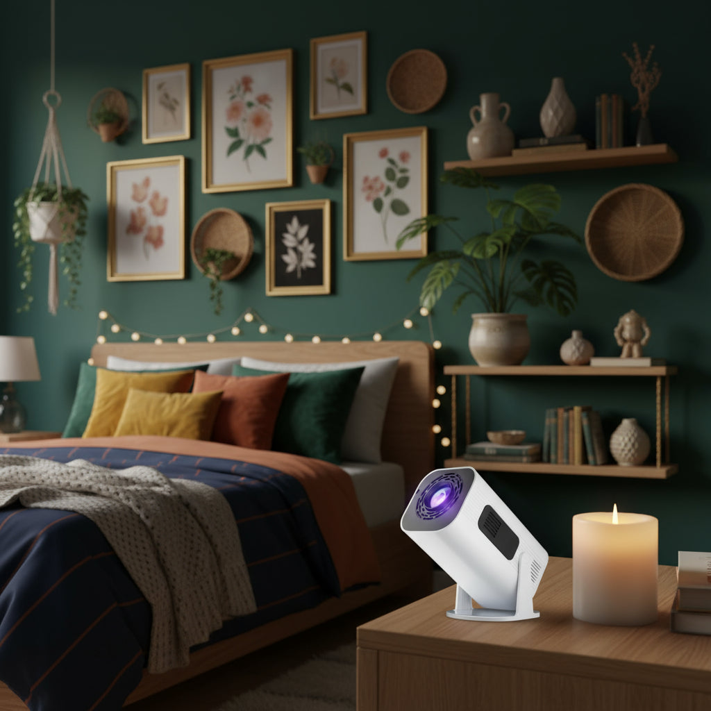 Mini projector – draagbare thuis bioscoop