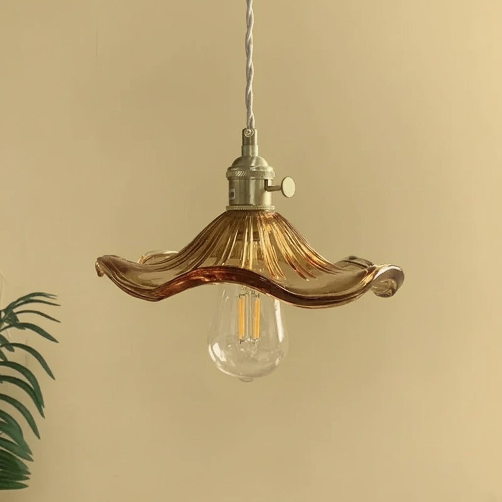 Nordic glazen hanglamp