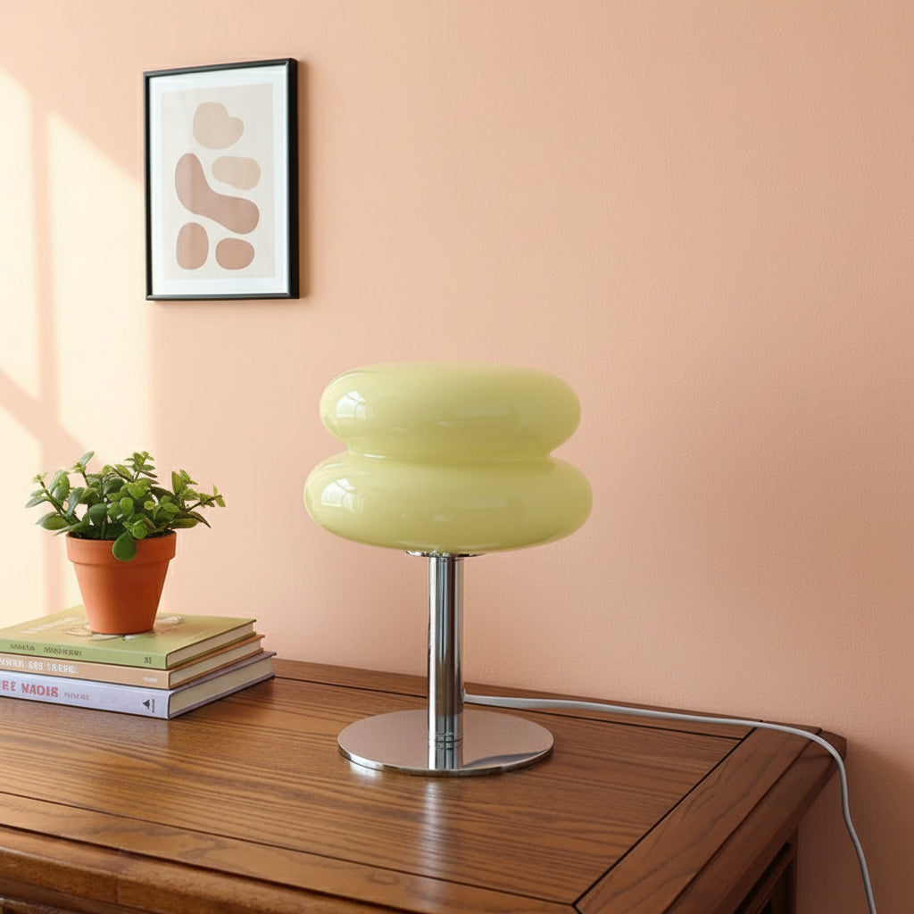 Macron glazen tafellamp