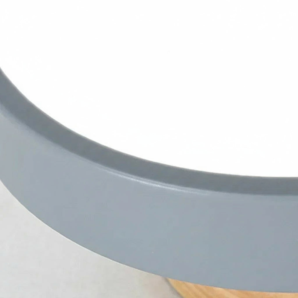 Scandinavische houten plafondlamp