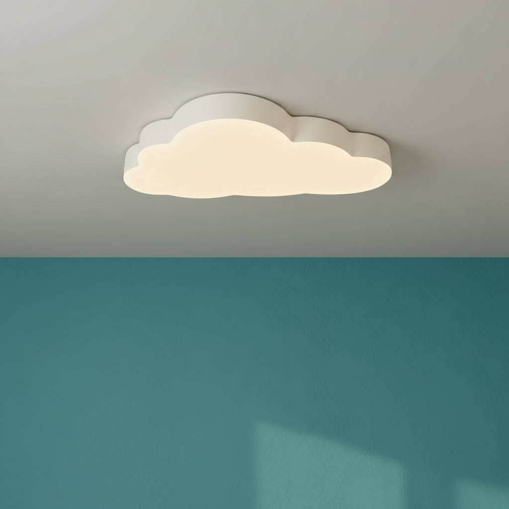 LED Plafondlamp in wolkvorm