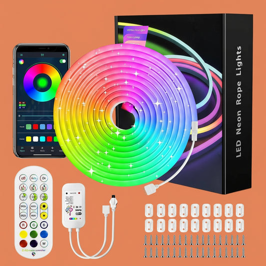 LED Neon snoer – Slimme RGB lichtstrip