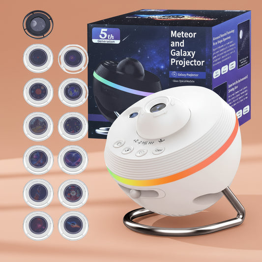 Galaxy projector met 360° rotatie