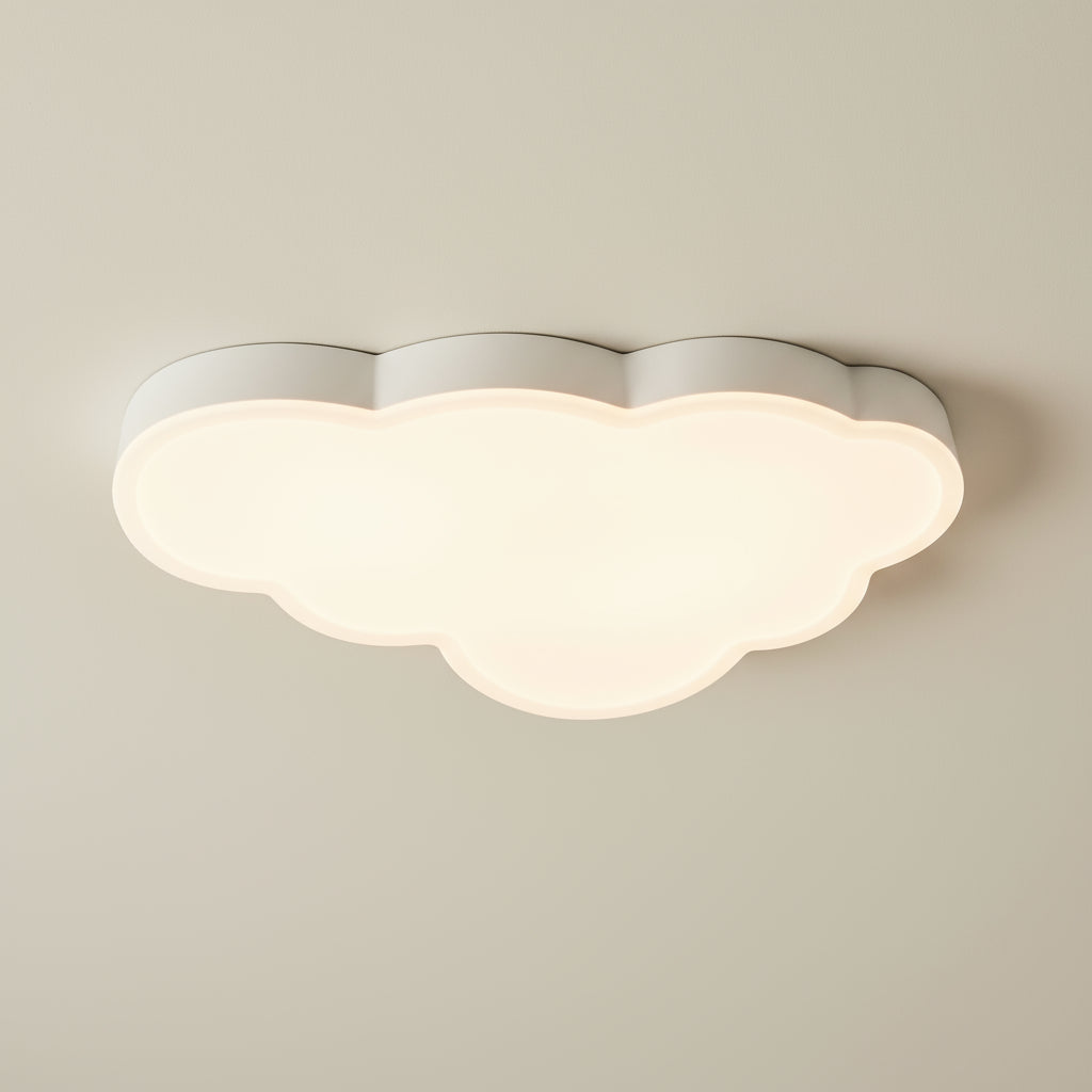 LED Plafondlamp in wolkvorm