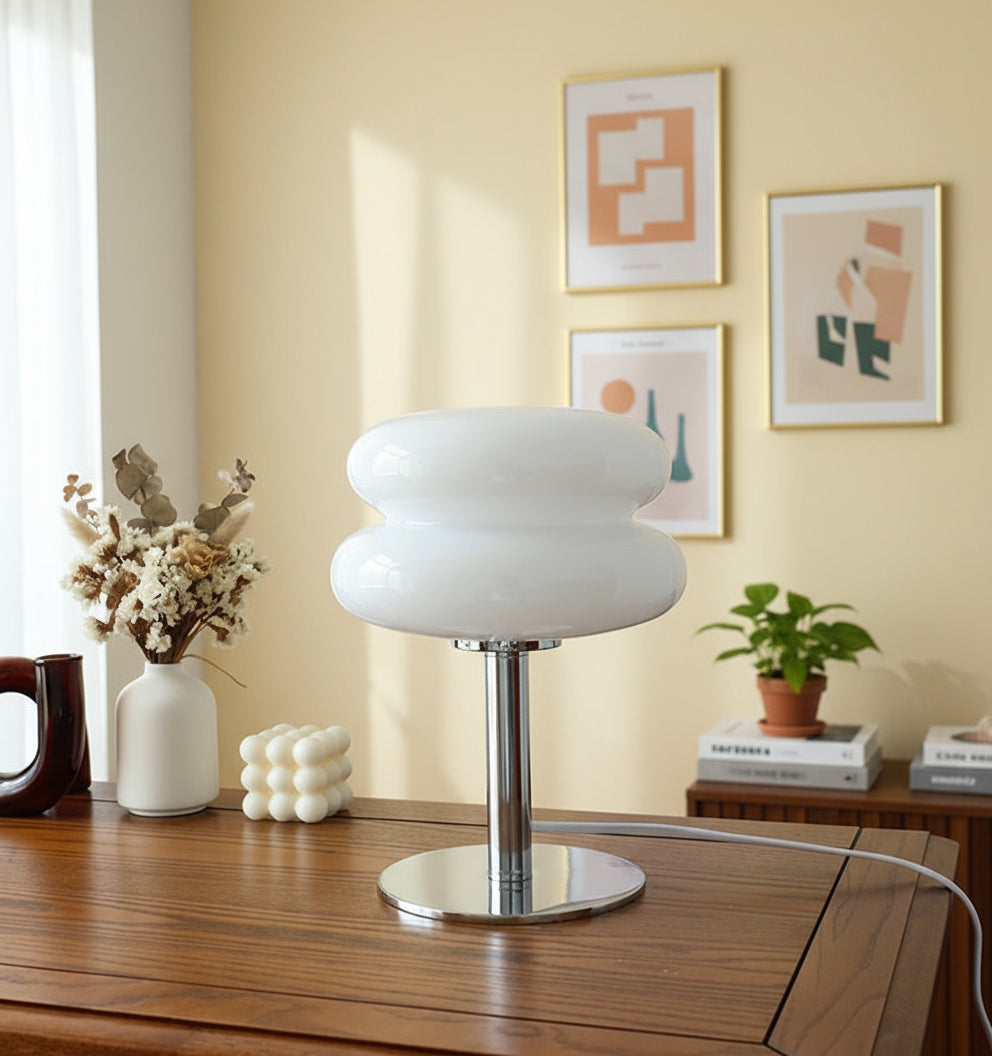 Macron glazen tafellamp